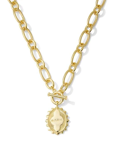 Mama Link and Chain Necklace