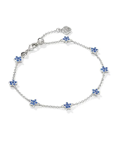Sierra Star Crystal Delicate Chain Bracelet