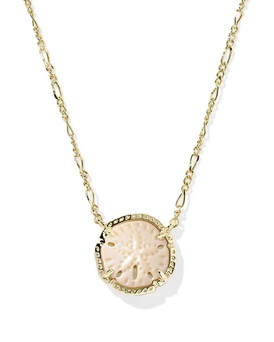 Sand Dollar Short Pendant Necklace