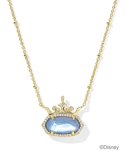 Disney | Kendra Scott Elisa Princess Gold Short Pendant Necklace