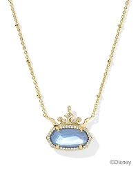 Disney | Kendra Scott Elisa Princess Gold Short Pendant Necklace