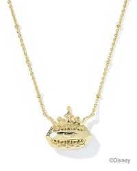Disney | Kendra Scott Elisa Princess Gold Short Pendant Necklace