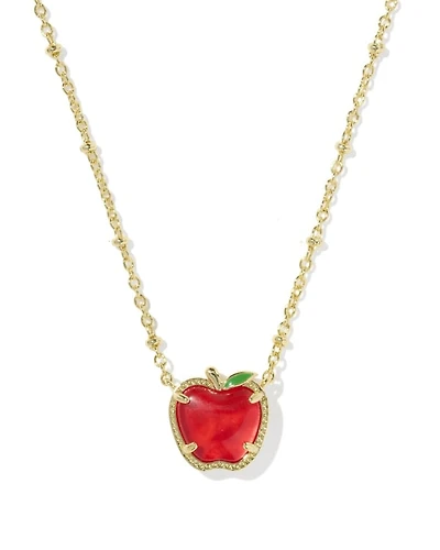 Apple Short Pendant Necklace