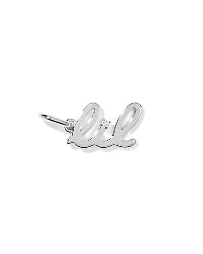 Lil Sterling Silver Charm
