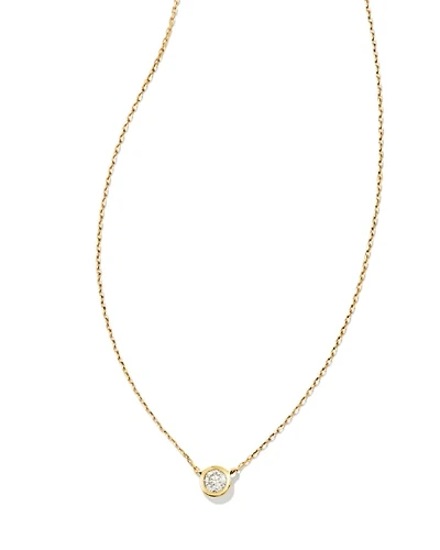 Audrey Pendant Necklace White Diamond