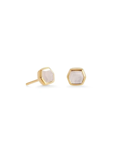 Davie 18k Gold Vermeil June Stud Earrings