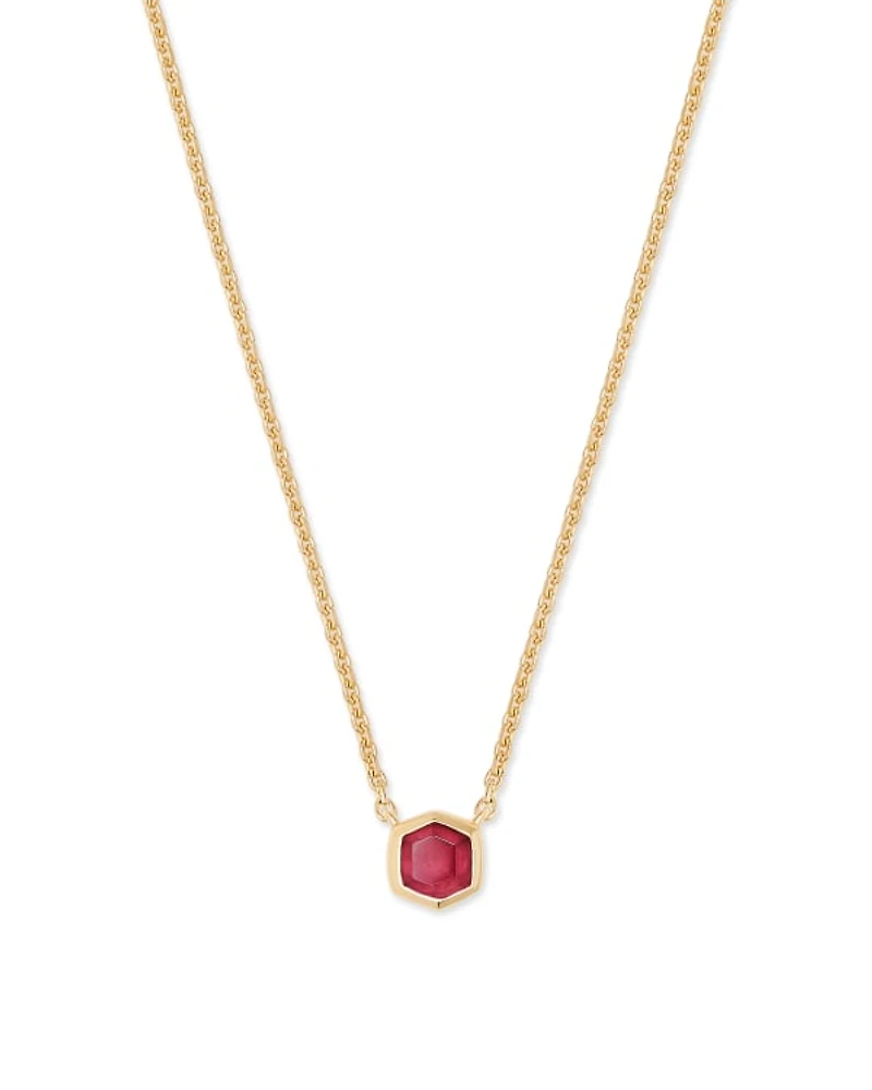 Davie 18k Gold Vermeil Pendant Necklace
