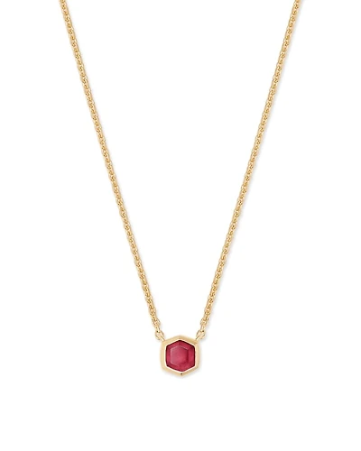 Davie 18k Gold Vermeil Pendant Necklace