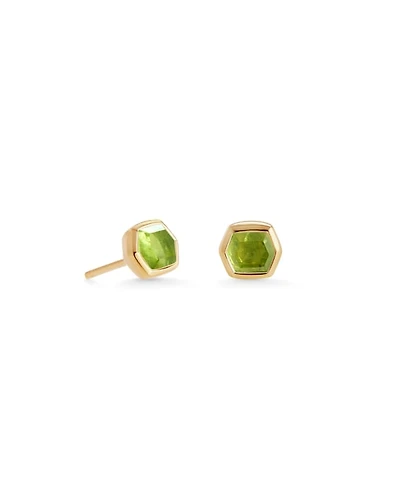 Davie 18k Gold Vermeil August Stud Earrings