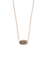 Elisa Rose Gold Pendant Necklace