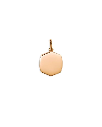 Davis Small Charm in 18k Rose Gold Vermeil