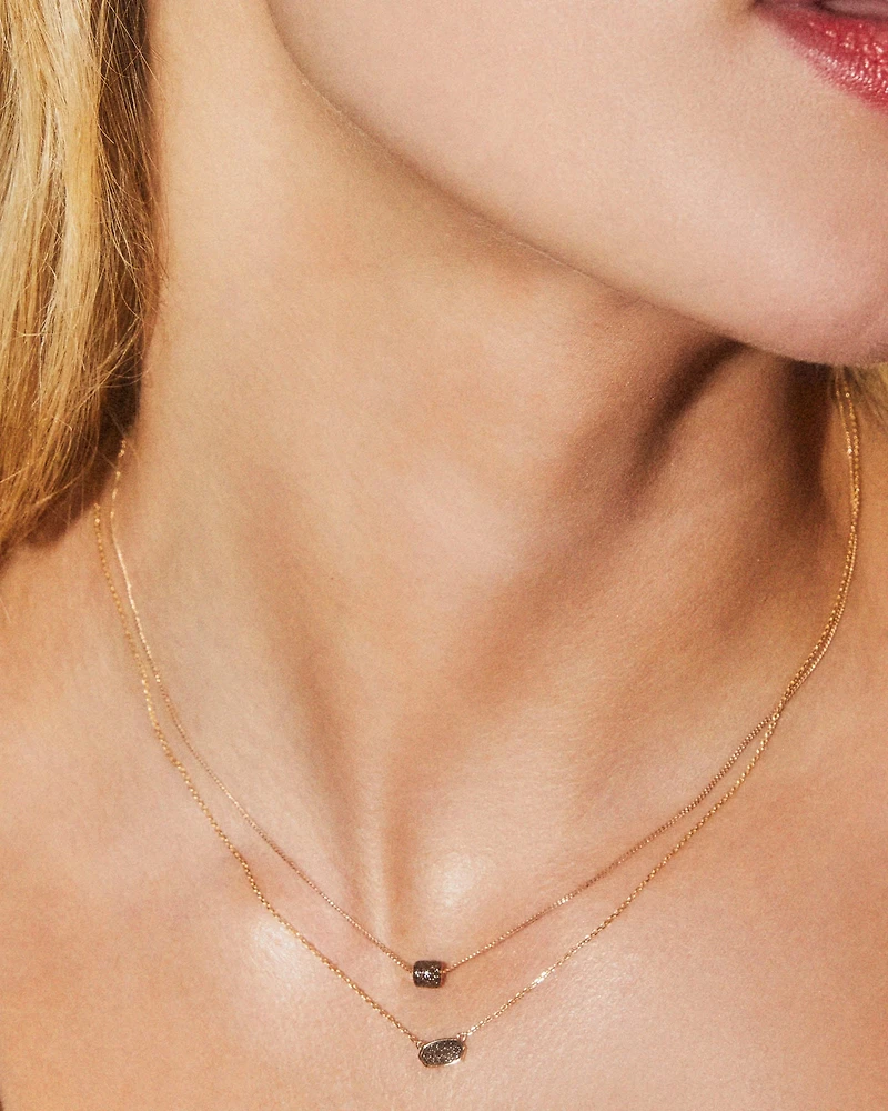 ct Stella 14k Yellow Gold Pendant Necklace in Diamond