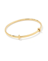 Charm Bangle Bracelet 18k Gold Vermeil