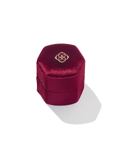 Davis Small Case in Burgundy