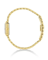 Adela Gold Tone Stainless Steel Watch Ivory Mother-of-Pearl