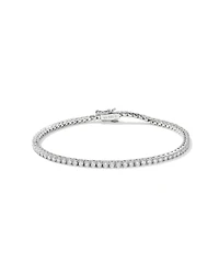 ct Lab Grown White Diamond Tennis Bracelet 14k Gold