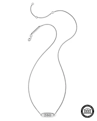 Zeta Phi Beta Pendant Necklace in Sterling Silver