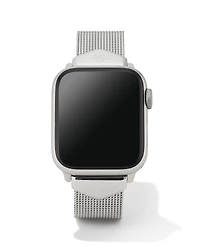 Mia Mesh Watch Band Silver Stainless Steel
