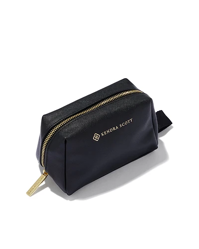 Small Cosmetic Zip Case Hot Pink
