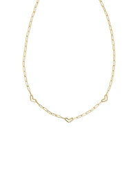 Kynlee Chain Necklace in 18k Gold Vermeil