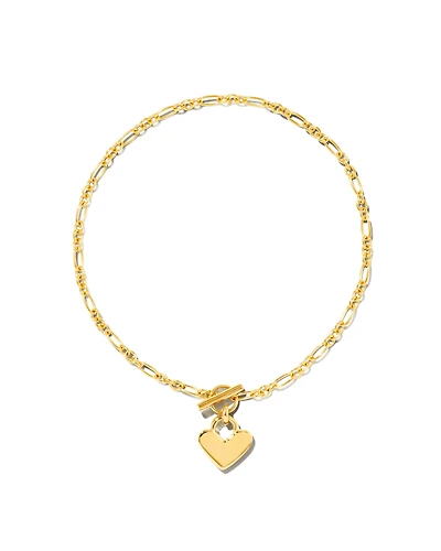 Heart Padlock Chain Bracelet Sterling Silver