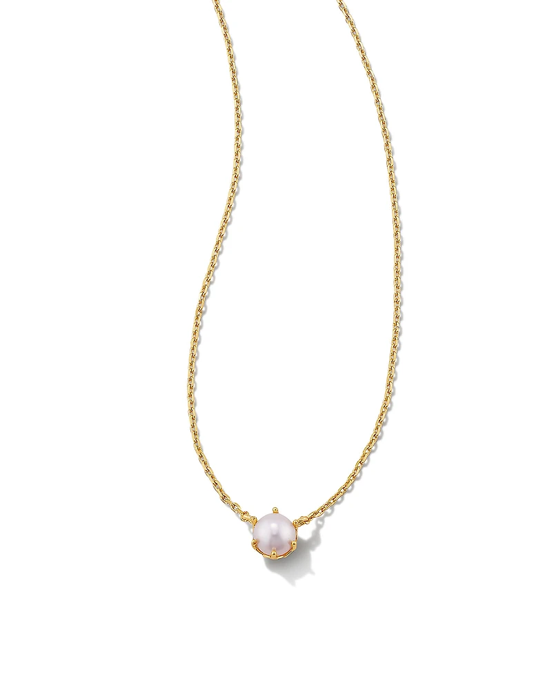Ashton Gold Pendant Necklace Freshwater Cultured Pearl