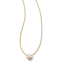 Ashton Gold Pendant Necklace Freshwater Cultured Pearl
