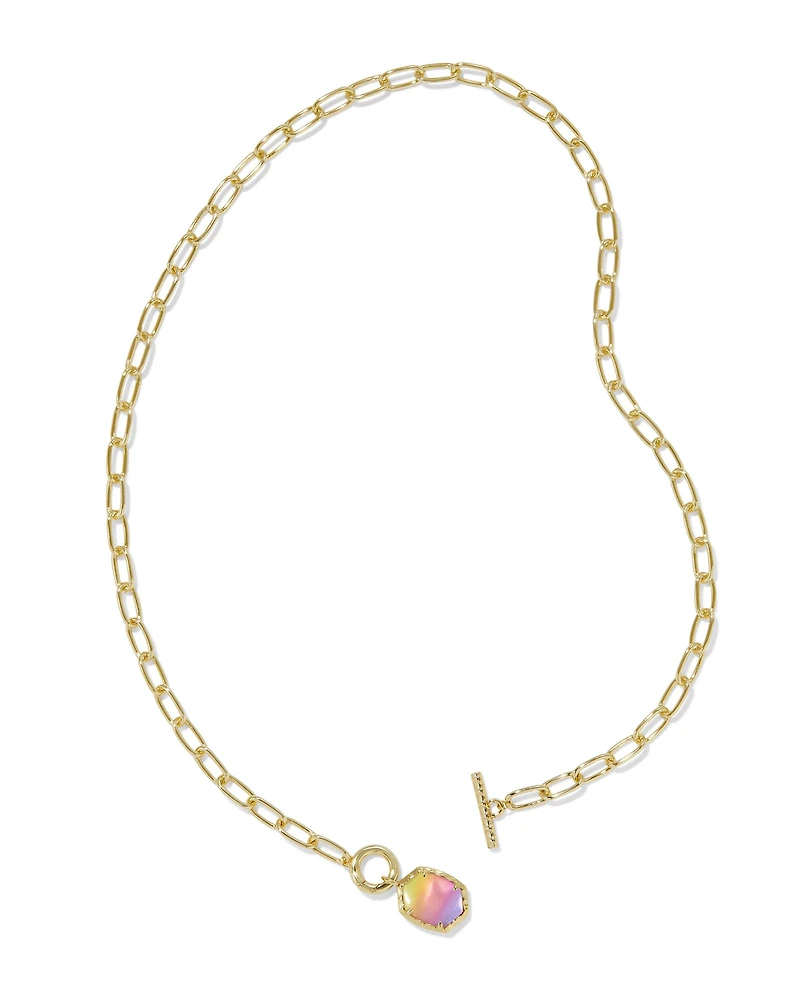 Daphne Convertible Gold Link and Chain Necklace