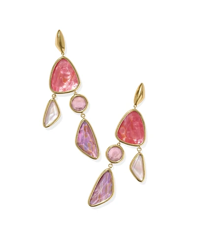 Margot Vintage Gold Statement Earrings