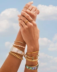 Herringbone Chain Bracelet Sterling Silver