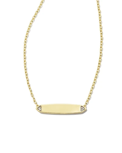 Tinsley Sterling Silver Pendant Necklace White Topaz