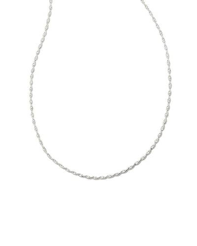 Twisted Victorian Chain Necklace in 18k Gold Vermeil