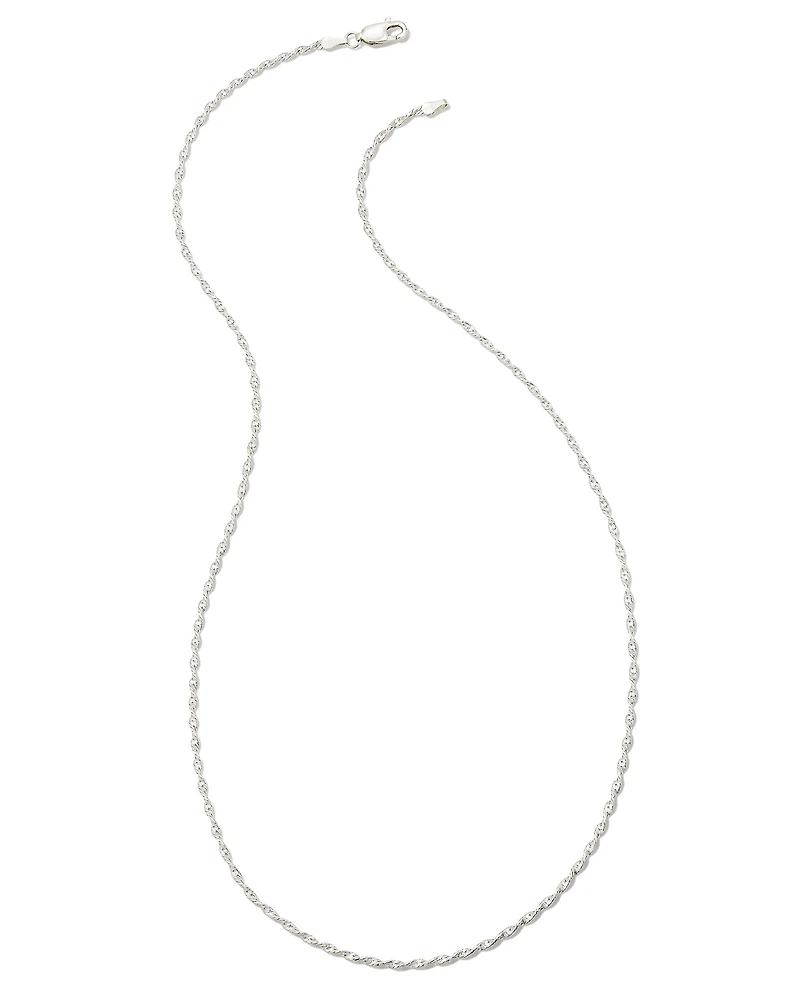 Twisted Victorian Chain Necklace in 18k Gold Vermeil
