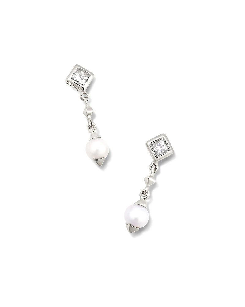 Michelle 14k Yellow Gold Drop Earrings Freshwater Cultured Pearl