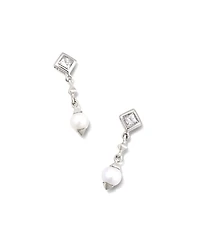 Michelle 14k Yellow Gold Drop Earrings Freshwater Cultured Pearl