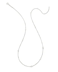 Michelle 14k White Gold Strand Necklace Freshwater Cultured Pearl