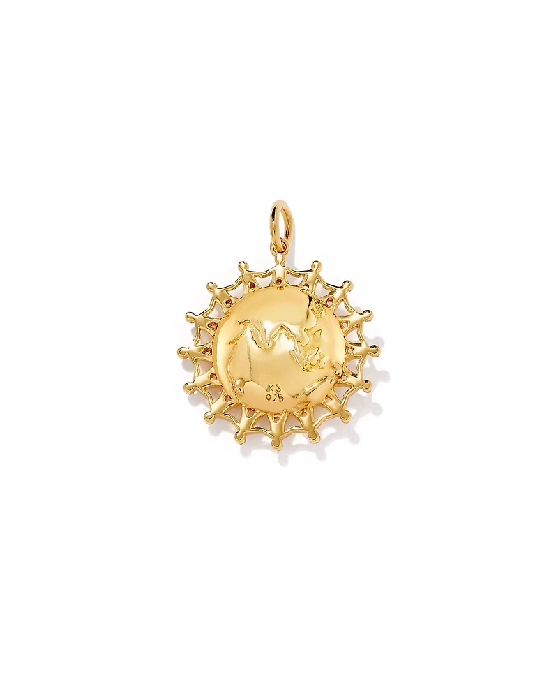 Children’s World Charm 18k Gold Vermeil