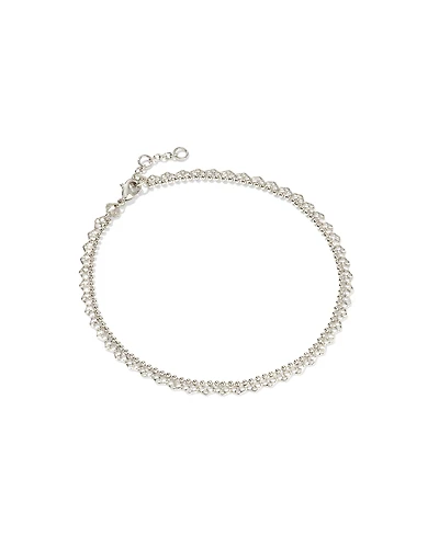 Mallory Rose Silver Anklet
