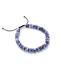 Cade Oxidized Sterling Silver Bracelet in Turquoise Jasper