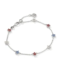 Sierra Star Gold Crystal Delicate Chain Bracelet