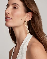 Cassidy Silver Statement Earrings