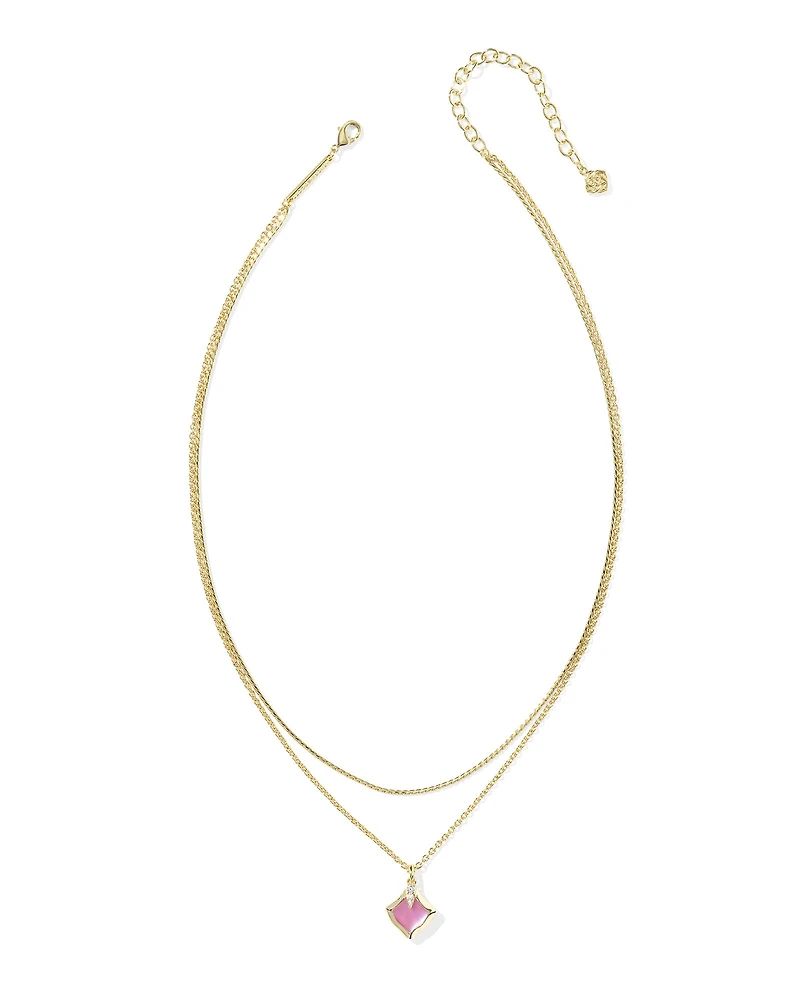 Joelle Gold Multi Strand Necklace