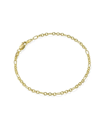 Colin Oxidized Sterling Silver Chain Bracelet