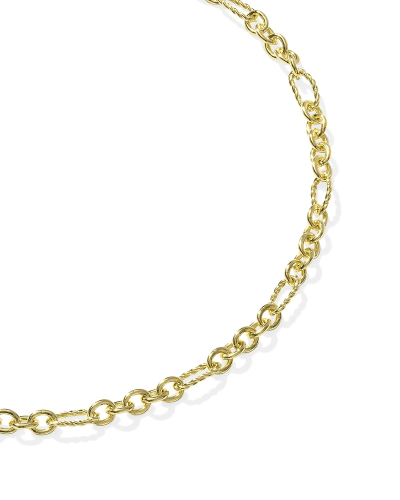 Colin Oxidized Sterling Silver Chain Bracelet