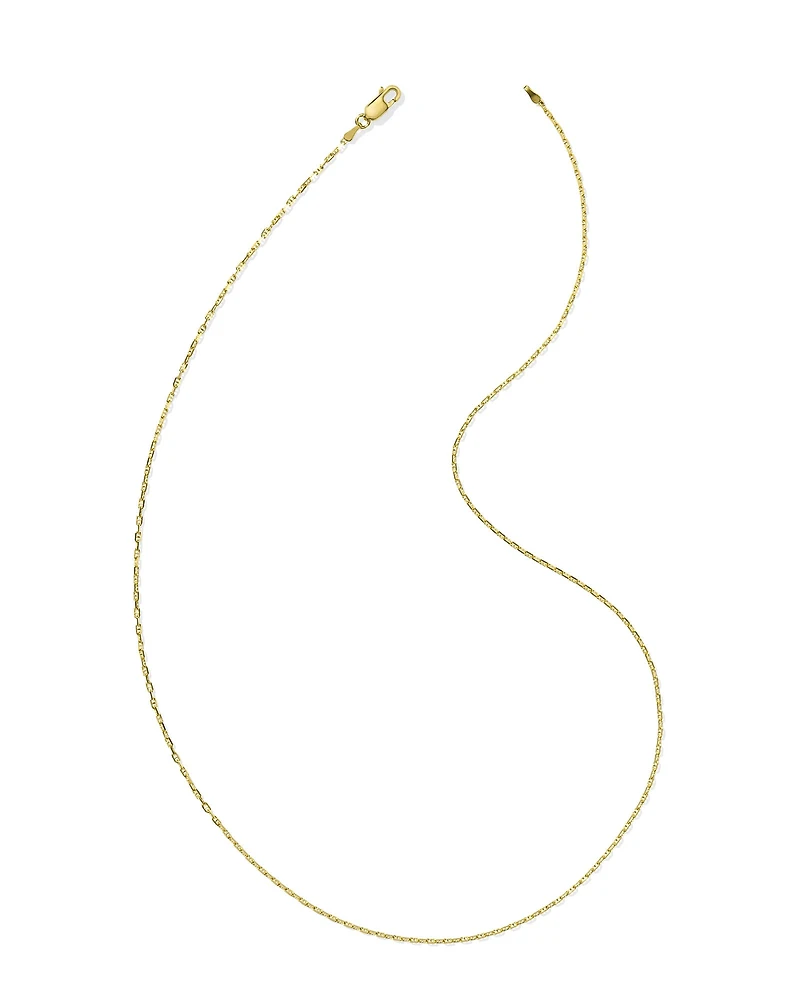 Ramsey Oxidized Sterling Silver Chain Necklace