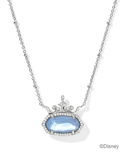 Disney | Kendra Scott Elisa Princess Silver Short Pendant Necklace