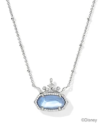 Disney | Kendra Scott Elisa Princess Silver Short Pendant Necklace