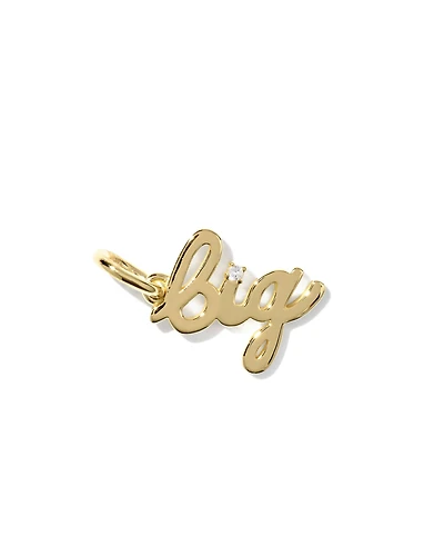 Big Sterling Silver Charm