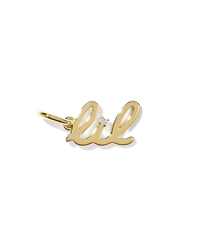Lil Sterling Silver Charm
