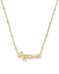 Big Sis Gold Short Pendant Necklace